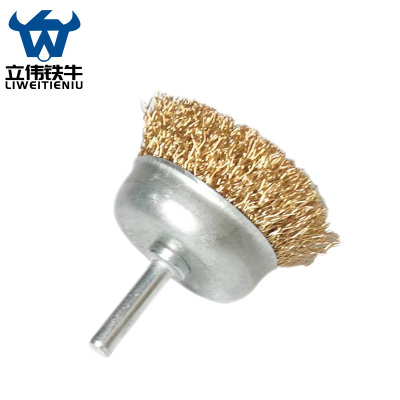 立伟铁牛碗型钢丝刷/钢丝轮65mm 个