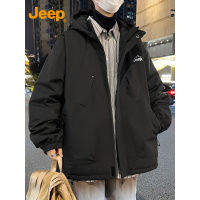 Jeep吉普工装棉服外套男士上衣2025年冬季美式防风加厚御寒棉衣男