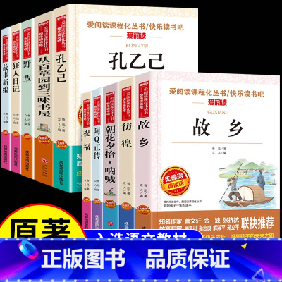 [全套10册]鲁迅经典作品全集 [正版]鲁迅经典作品全集 故乡原著朝花夕拾呐喊狂人日记小学生读本四五六年级阅读课外书必读