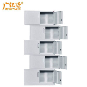 广亿隆钢制办公柜档案柜资料柜文件柜铁皮柜五节柜