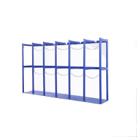 晖旭源 工具存放架 气瓶固定架 218*30*80cm(六瓶)组