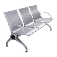 科朔 公共椅公共排椅银行等待椅机场等待椅排椅三人位KS-T20-03A