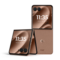 摩托罗拉 联想moto razr 60 pro 4英寸AI大外屏 5000万双主摄 第六代折叠屏 16+1T 摩卡慕斯