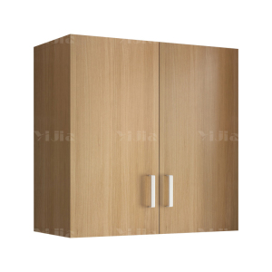 翌嘉YJ4122514 吊柜墙柜壁柜阳台柜客厅厨房卧室储物收纳柜 胡桃色二门 600*300*600