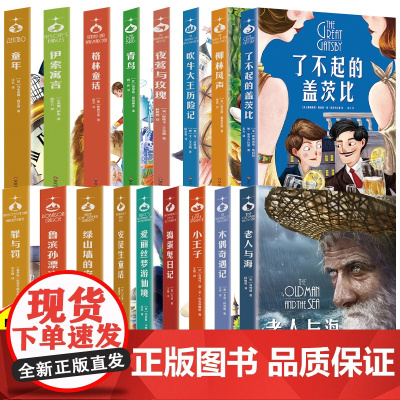全42册全彩精美插图珍藏版小学生一二三年级上册下册儿童文学百年经典名著课外阅读 格林童话 伊索寓言 童年 夜莺与玫瑰 青