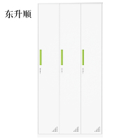 东升顺更衣柜员工储物柜铁皮带锁储存柜健身房更衣室钢制六九门宿舍柜子