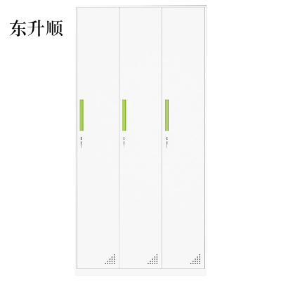 东升顺更衣柜员工储物柜铁皮带锁储存柜健身房更衣室钢制六九门宿舍柜子