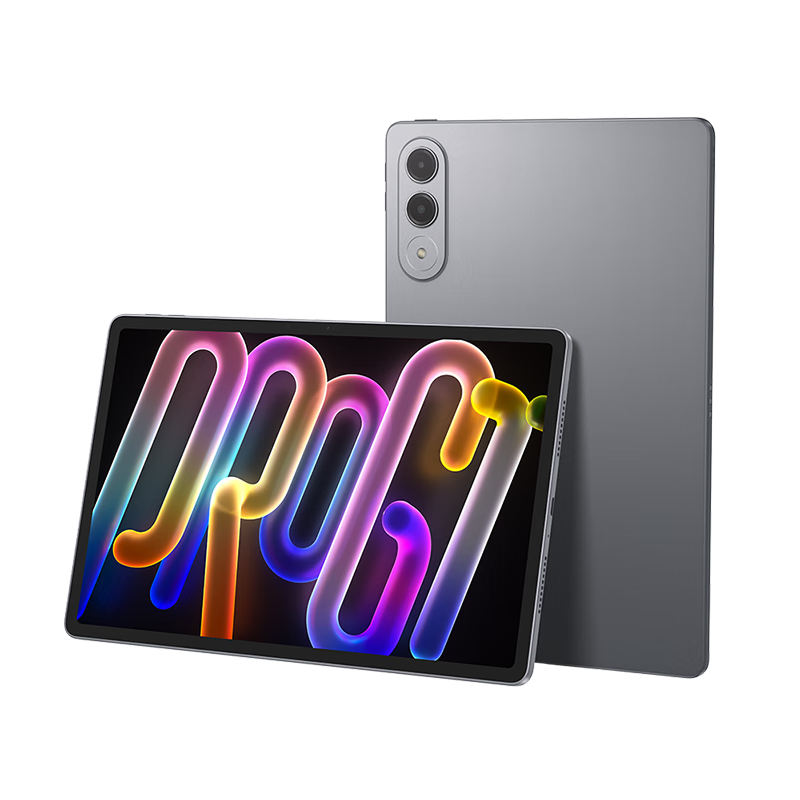 联想平板小新ProGT 11.1英寸3.2K超清屏144Hz高刷 办公学习游戏AI平板电脑 12GB+256GB信风灰