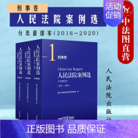 [正版] 2022新 人民法院案例选分类重排本 2016 - 2020刑事卷 刑法案例解析方法论刑法分则总则审判理论工作