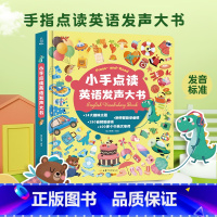 小手点读英语发声大书 [正版]手指点读英语发声书 儿童英语启蒙有声书 幼儿园小学生一年级英语单词启蒙有声绘本点读版 会说