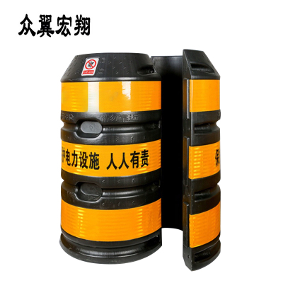 众翼宏翔 防撞桶 隔离墩 高120cm直径65cm内径45cm 个