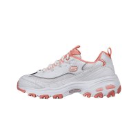 skechers斯凯奇女鞋新款老爹鞋时尚运动鞋休闲鞋66666214-WPK ZP