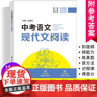 中考语文现代文阅读人教版初中七八九年级语文阅读理解专项训练书上海教育出版社初三课外阅读试题精选模拟真题练习复习资料书