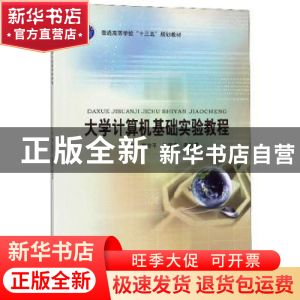 正版 大学计算机基础实验教程 高守平 北京大学出版社 9787301303