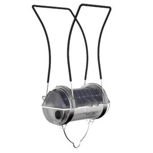 吉光汇呈 JG12 60mW 1.2V IP68 红光/900K 太阳能警示灯(计价单位:盏)银色