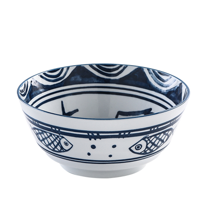 瓷物语陶瓷碗日式泡面拉面碗商用8寸大汤碗家用釉下彩（545款）