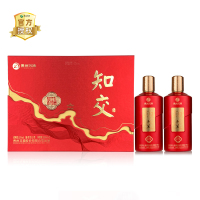 贵州习酒 知交酒(知行礼念知音)500ml*2瓶 礼盒装