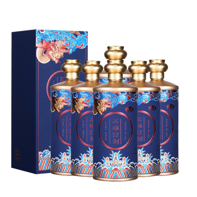 贵州 勇士的荣耀 53度酱香型订制酒 500ml*6礼盒装整箱