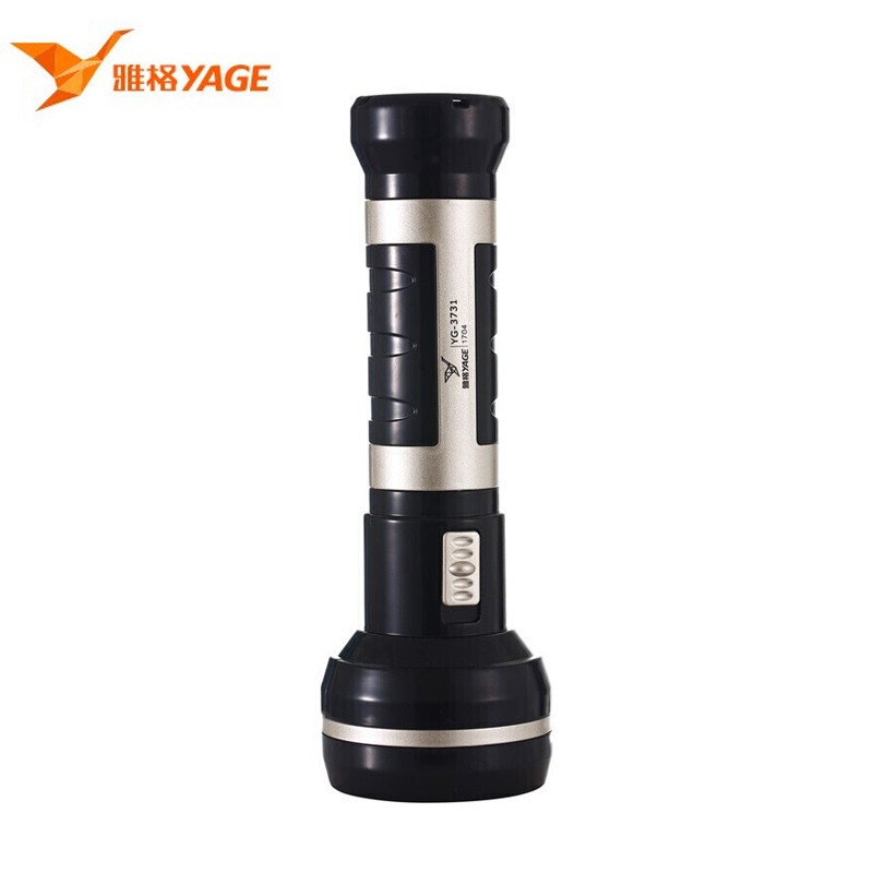雅格/YAGE 强光充电式大手电筒YG-3731
