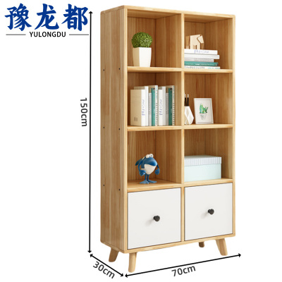 豫龙都落地书柜8格个