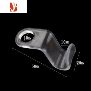 三维工匠透明衣架连接挂钩 S型衣架连接勾 衣柜省空间衣服多层悬挂热卖