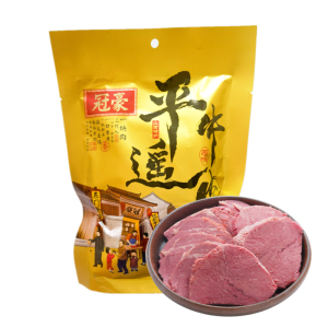 山西特产平遥牛肉180g 冠豪原味卤汁休闲健身零食 大块