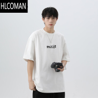 HLCOMAN270g美式短袖T恤男2024夏新款潮牌复古高街百搭半袖体恤上衣