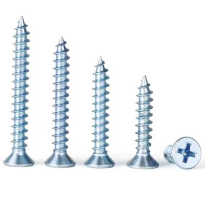 京铁威 镀锌十字沉头自攻螺丝M4*20/个