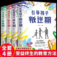 全4册关注孩子青春期引导孩子叛逆期捕捉孩子的敏感期把握孩子成长期好妈妈胜过好老师育儿书籍正面管教教育孩子的书籍儿童心理学