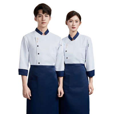 天鸣 长袖1091款厨师服 M-5XL 套