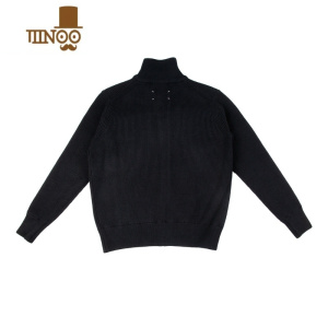 YANXUGTAL美式黑色开衫毛衣休闲复古针织衫宽松日系拉链男士线衣外套