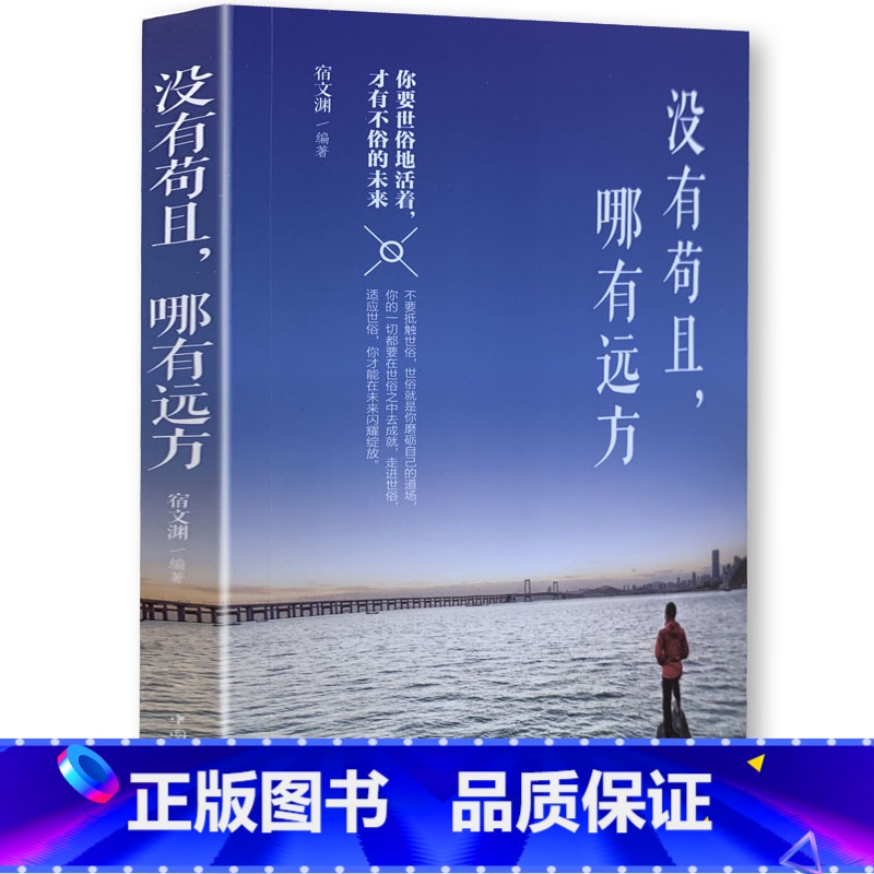 [正版]《没有苟且哪有远方》 你要世俗的活着才有不俗的未来宿文渊编著励志