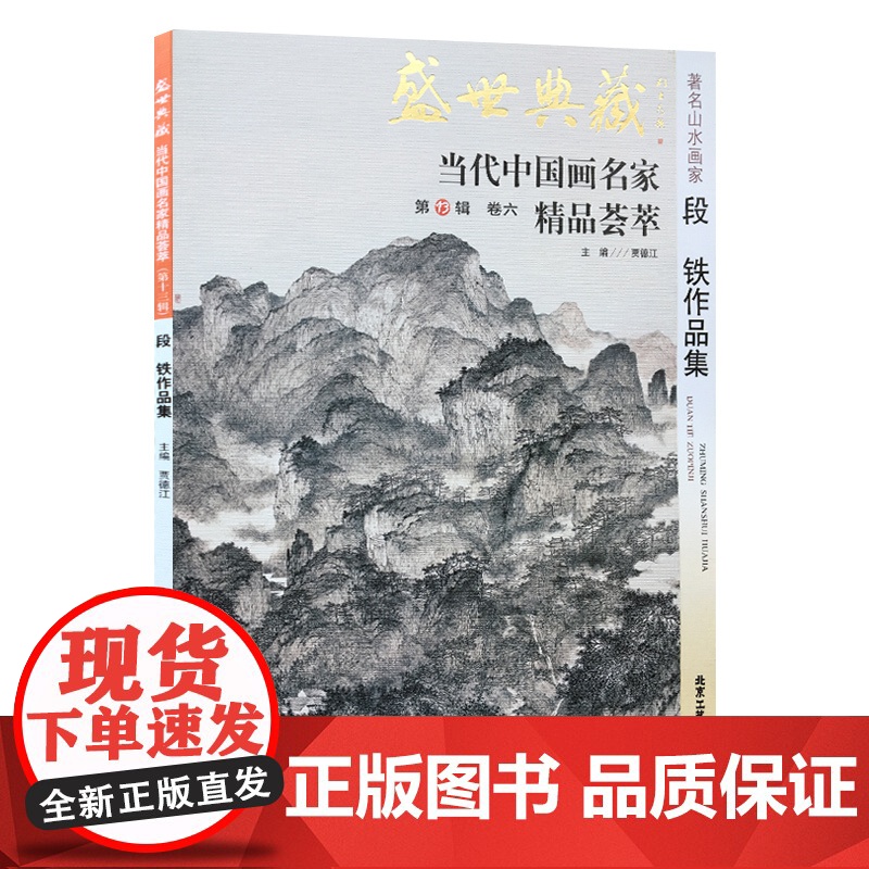 [5件8折]山水画 段铁作品集 盛世典藏系列 正版 贾德江当代中国画名家 精品荟萃 第13辑 卷六 艺术绘画书籍 北京工