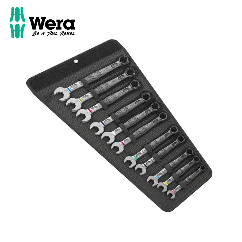 维拉(WERA)开口梅花两用扳手德国进口省力工具汽车维修11件套 05020231001