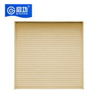 启功铝合金卷帘门电动车库门提升卷闸门 每平方QG-JZJLM05