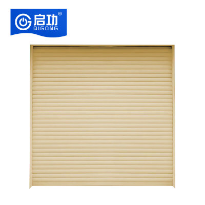 启功铝合金卷帘门电动车库门提升卷闸门 每平方QG-JZJLM05