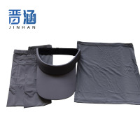晋涵 帽子冰袖面罩三件套 灰色 /套