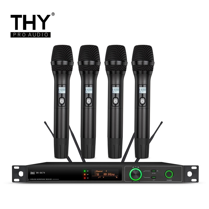 THY PROAUDIO一拖四手持话筒 BK-8674