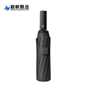 稳帆甄选 全自动双骨黑胶晴雨伞 YF-Z2023001 把