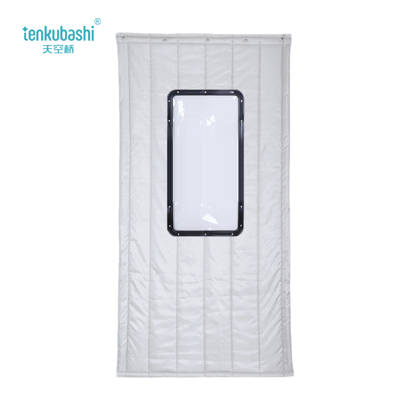 天空桥 棉门帘 MML-264银灰色40*80cm六层棉 平方米