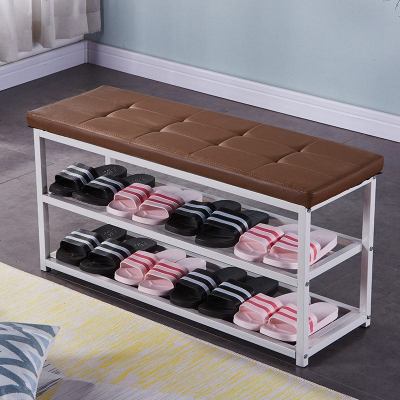 多功能换鞋凳创意收纳鞋架宿舍可坐沙发长方形置物凳子家用储物柜