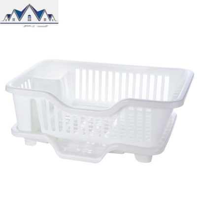 厨房碗架家用碗筷叠餐具沥水收纳架大号塑料台面落地放碗置物架 三维工匠