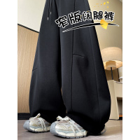 美式香蕉运动裤女款新款高腰显瘦宽松慵懒松弛感阔腿卫裤_782_952