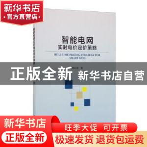 正版 智能电网实时电价定价策略 朱红波 经济管理出版社 97875096