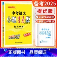 [备考2025]中考语文(阅读理解) 初中通用 [正版]2025新版恩波教育中考小题狂做提优版语文数学英语物理化学语言文