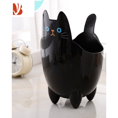 三维工匠收纳桶动物可爱卡通款桌面垃圾桶大小号家用创意女迷你儿童个性型