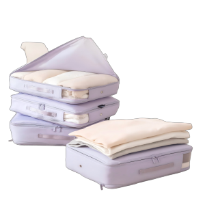 美好佳诗 旅行衣物收纳袋行李箱专用衣服防水收纳包女士内衣分装整理袋 个