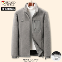 啄木鸟冬季男士新款加厚羽绒服青年保暖防风立领外套宽松上衣服C