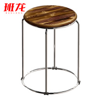 班龙餐凳36*36*45.5cm炭烧色个