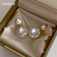 赵露思同款前后两戴施家珍珠耳环女秋冬轻奢高级感925纯银针耳饰送女朋友老婆情人节七夕生日礼物